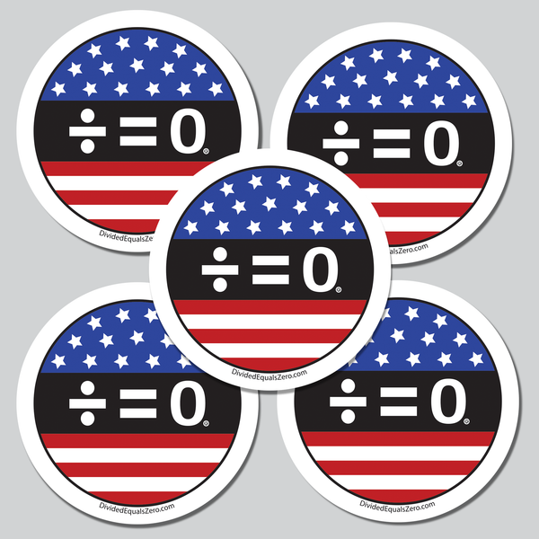 American Unity Symbol Weatherproof Patriotic Sticker (Multi-Sticker Discounts)