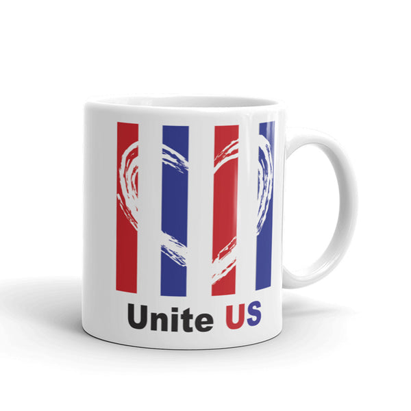 Bring US Together Patriotic Mug with Color Accents (More Colors)