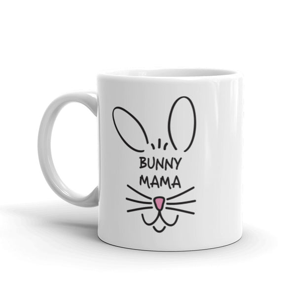 Bunny Mama Mug with Color Accents (More Colors)