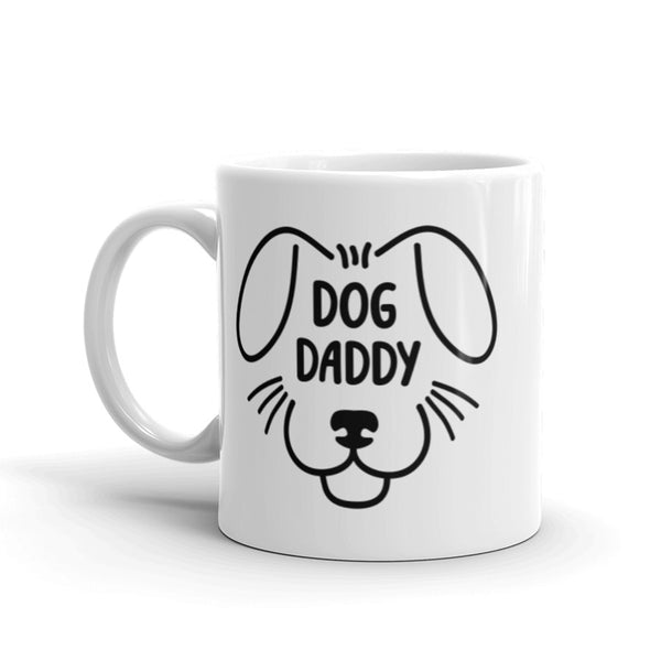 Dog Daddy Mug with Color Accents (More Colors)