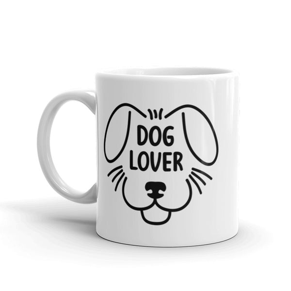 Dog Lover Mug with Color Accents (More Colors)