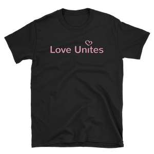 Love Unites Heart Unisex Tee (Pink/More Colors)