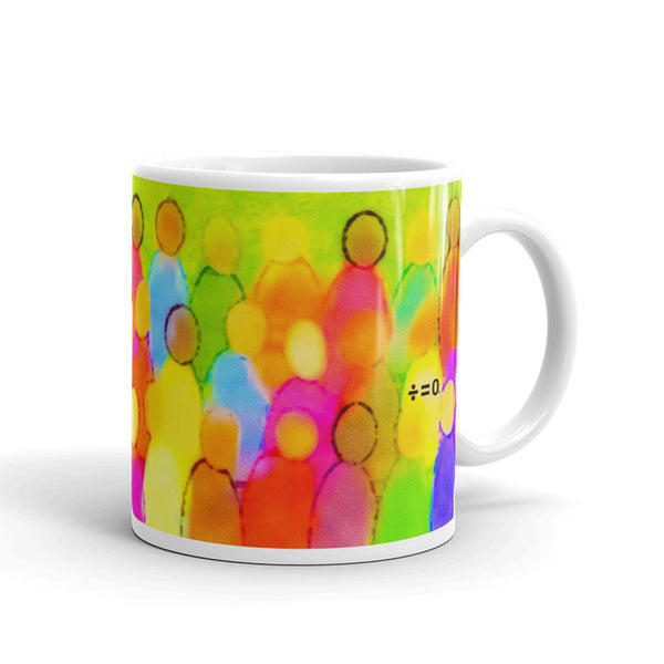Multi-Cultural Mug with Color Accents (More Colors)