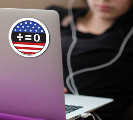 American Unity Symbol Weatherproof Patriotic Sticker (Multi-Sticker Discounts)