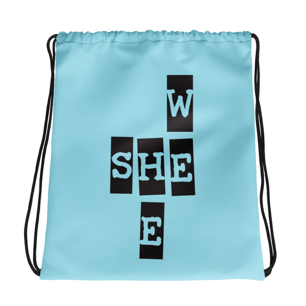 We She He Drawstring Bag (More Colors)