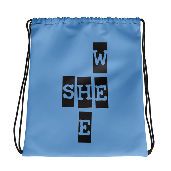We She He Drawstring Bag (More Colors)