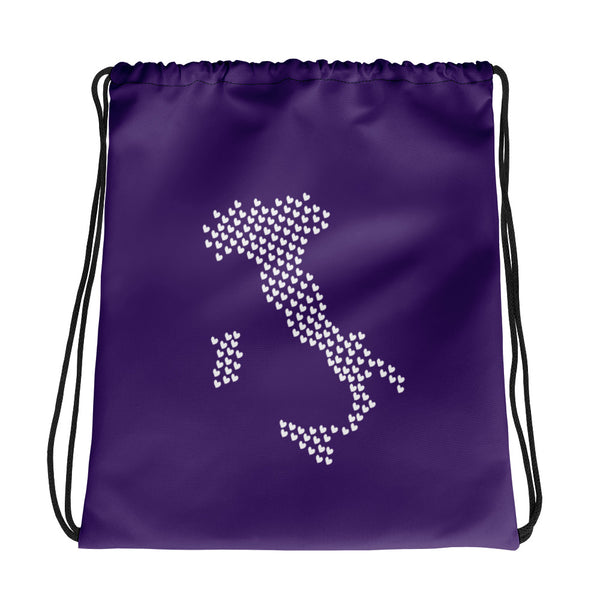 Love Italy Drawstring Bag (More Colors)