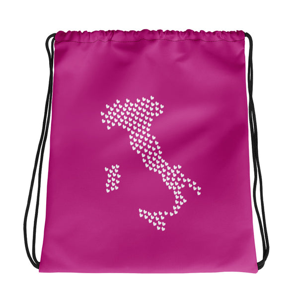 Love Italy Drawstring Bag (More Colors)