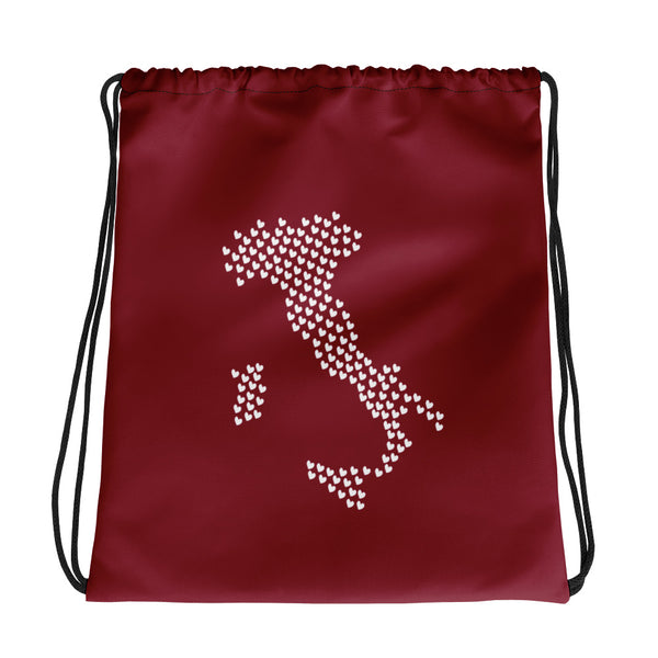 Love Italy Drawstring Bag (More Colors)