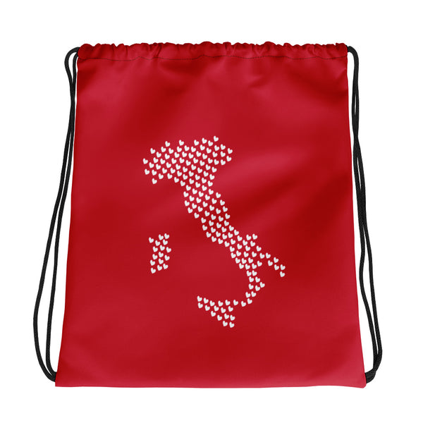 Love Italy Drawstring Bag (More Colors)
