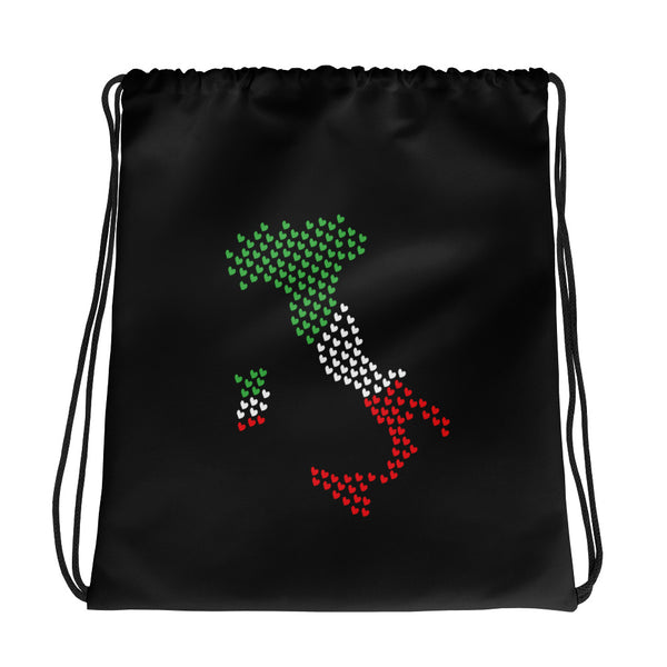 Love Italy Drawstring Bag (More Colors)