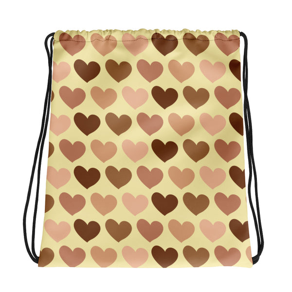 One Human Race Drawstring Bag