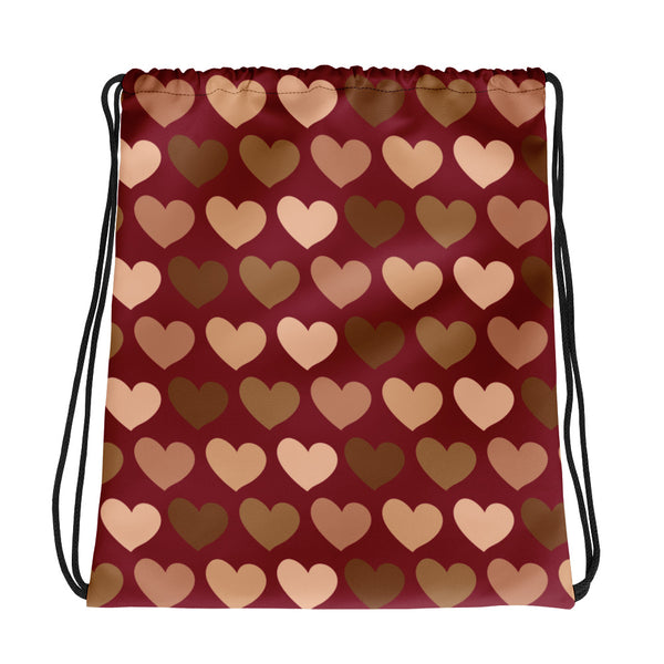 One Human Race Drawstring Bag