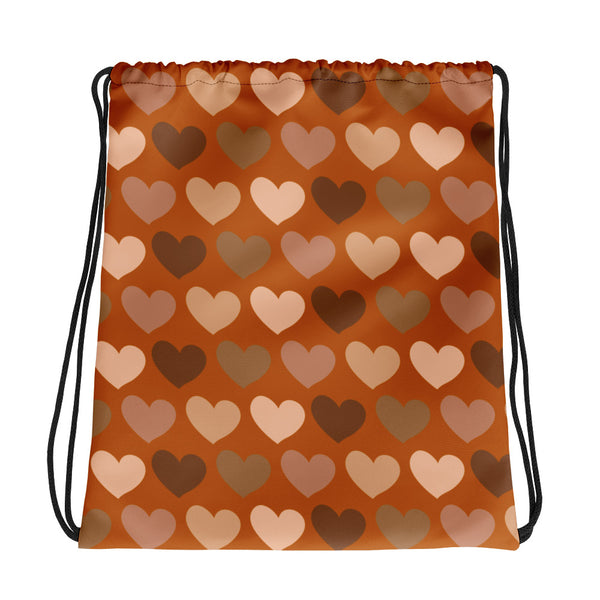 One Human Race Drawstring Bag
