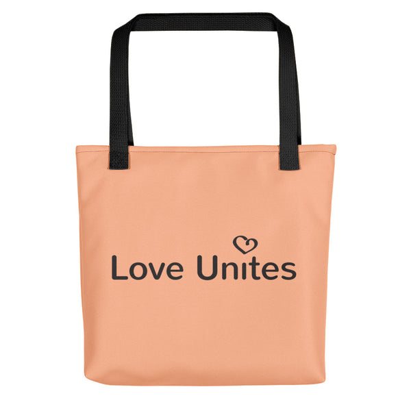 Love Unites Heart Tote Bag (More Colors)