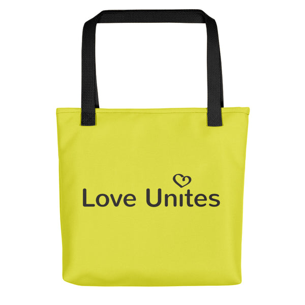 Love Unites Heart Tote Bag (More Colors)
