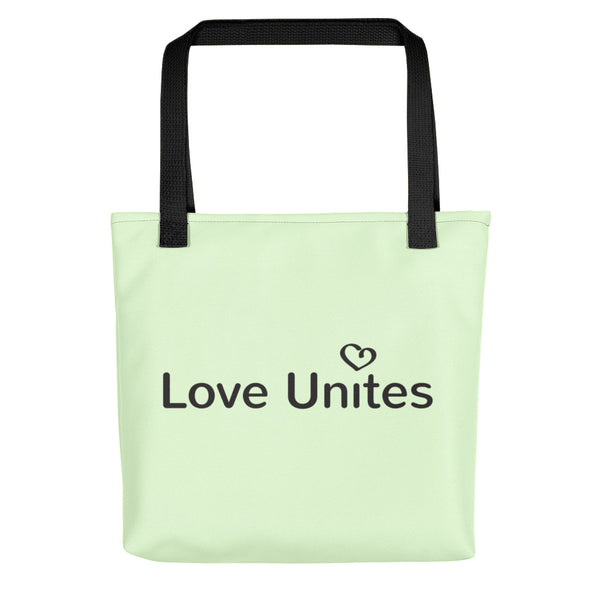 Love Unites Heart Tote Bag (More Colors)