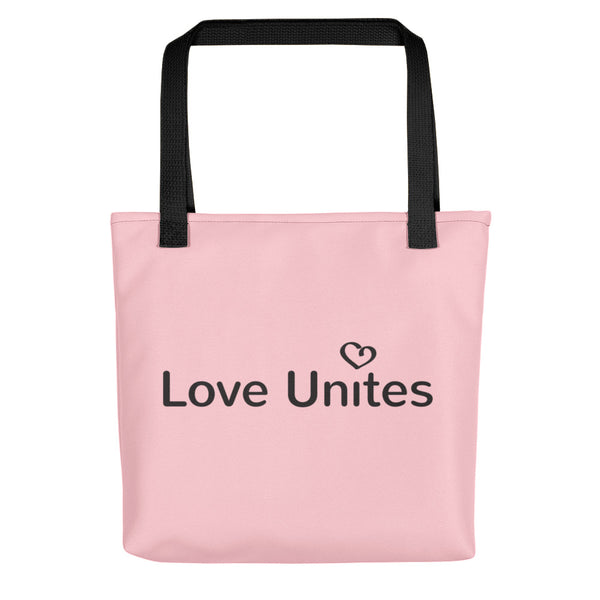 Love Unites Heart Tote Bag (More Colors)
