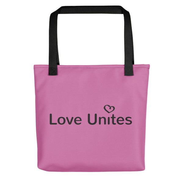 Love Unites Heart Tote Bag (More Colors)