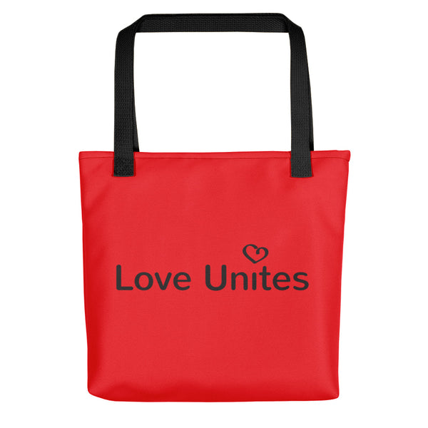 Love Unites Heart Tote Bag (More Colors)
