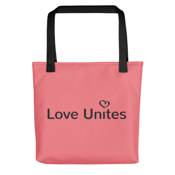 Love Unites Heart Tote Bag (More Colors)