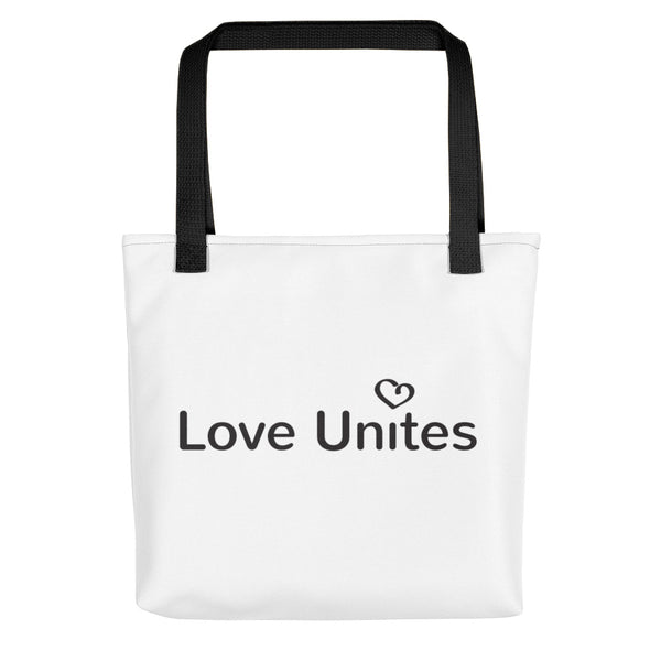 Love Unites Heart Tote Bag (More Colors)