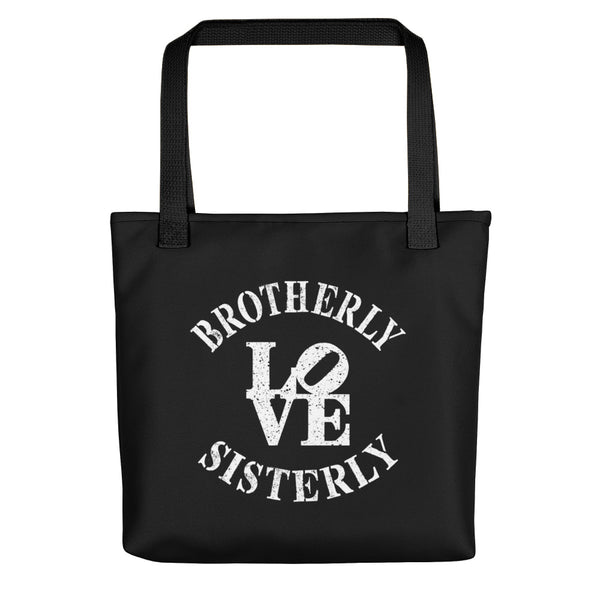 Brotherly Love Sisterly Love Tote Bag (More Colors)