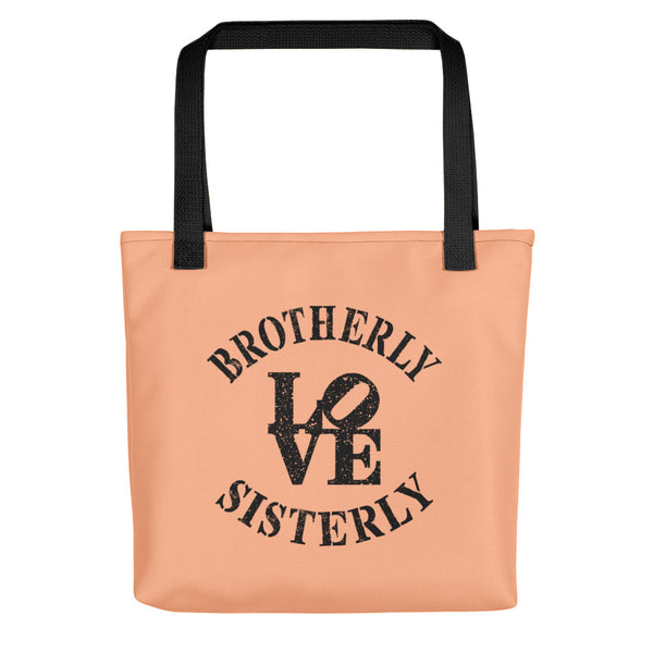 Brotherly Love Sisterly Love Tote Bag (More Colors)