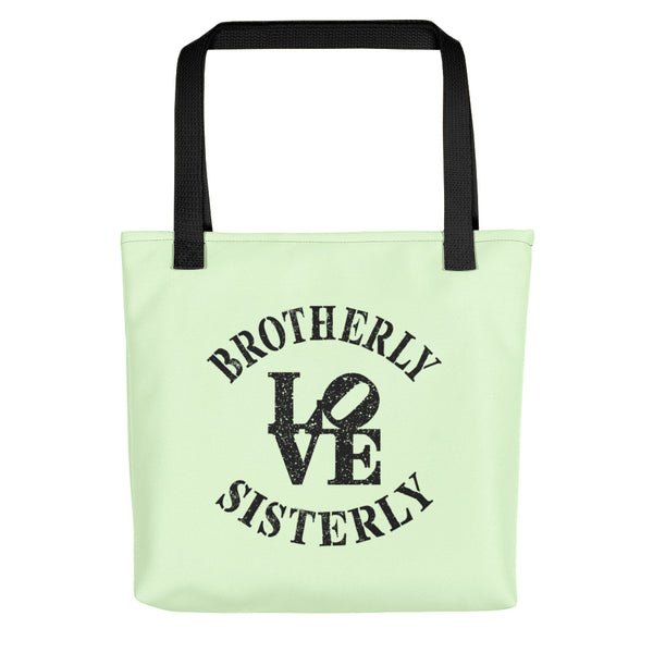 Brotherly Love Sisterly Love Tote Bag (More Colors)