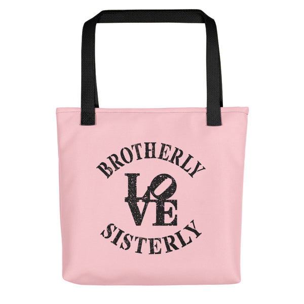 Brotherly Love Sisterly Love Tote Bag (More Colors)