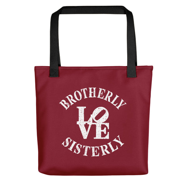 Brotherly Love Sisterly Love Tote Bag (More Colors)