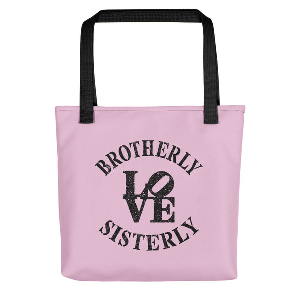 Brotherly Love Sisterly Love Tote Bag (More Colors)