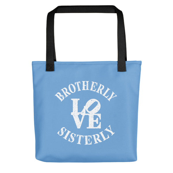 Brotherly Love Sisterly Love Tote Bag (More Colors)