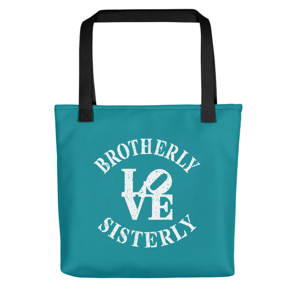 Brotherly Love Sisterly Love Tote Bag (More Colors)