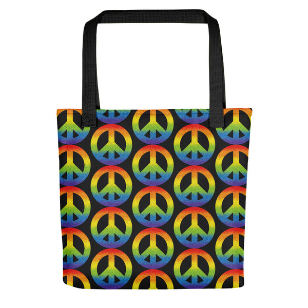 Peace Sign Tote Bag (More Colors)