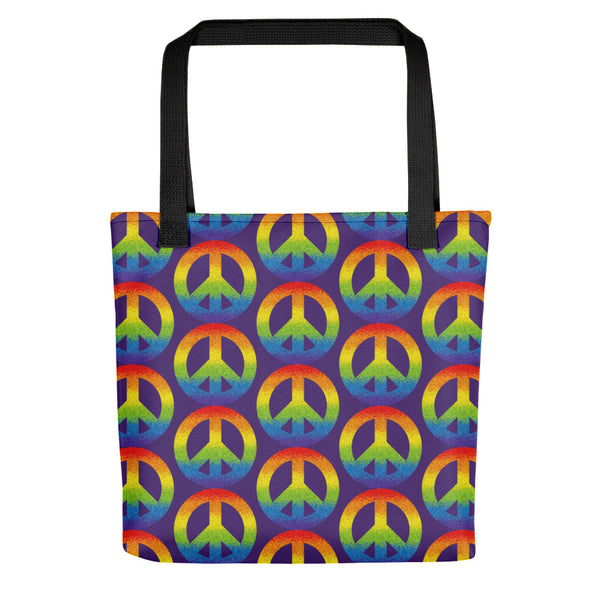 Peace Sign Tote Bag (More Colors)