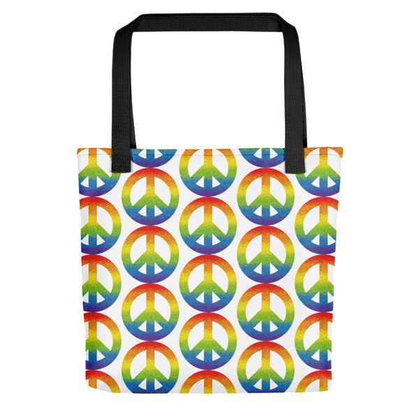 Peace Sign Tote Bag (More Colors)
