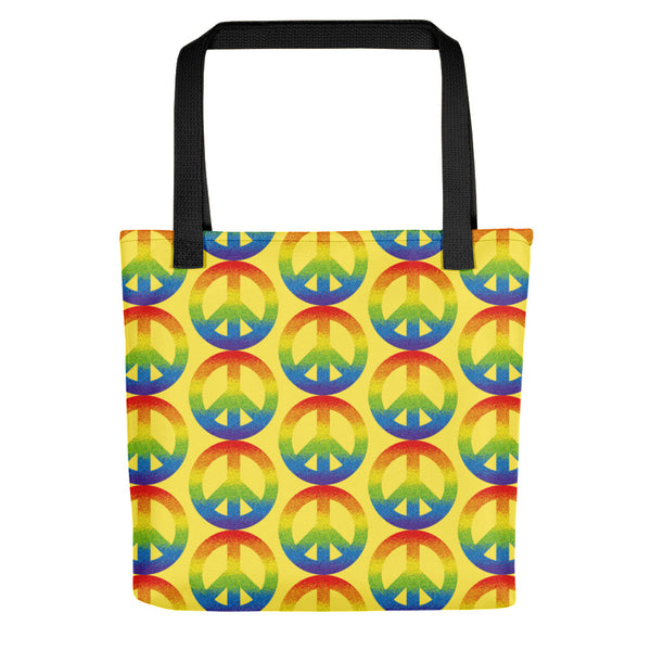 Peace Sign Tote Bag (More Colors)