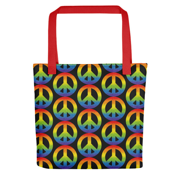 Peace Sign Tote Bag (More Colors)