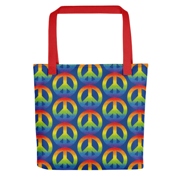 Peace Sign Tote Bag (More Colors)