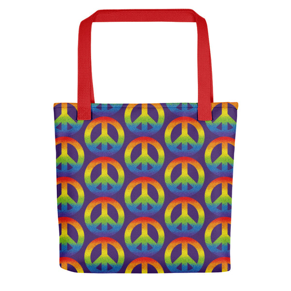 Peace Sign Tote Bag (More Colors)