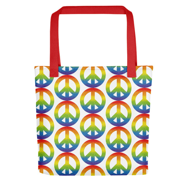 Peace Sign Tote Bag (More Colors)