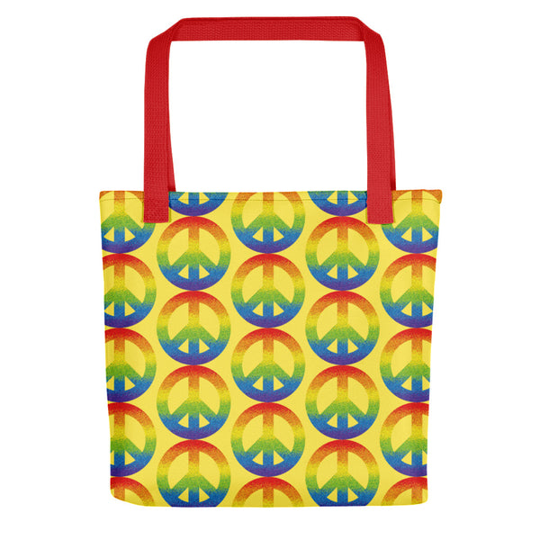 Peace Sign Tote Bag (More Colors)