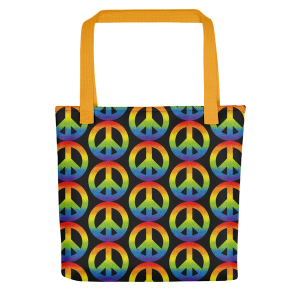 Peace Sign Tote Bag (More Colors)