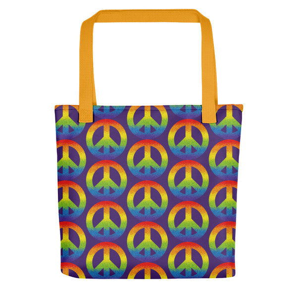 Peace Sign Tote Bag (More Colors)