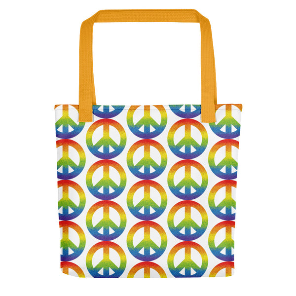Peace Sign Tote Bag (More Colors)