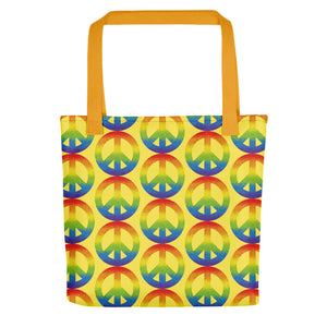 Peace Sign Tote Bag (More Colors)