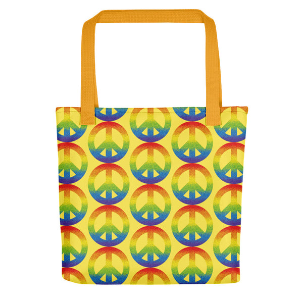 Peace Sign Tote Bag (More Colors)