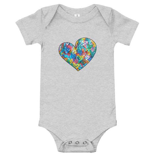 Graffiti Heart Baby Onesie (More Colors)