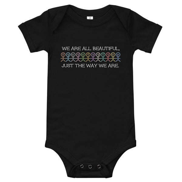 We Are All Beautiful Baby Onesie (More Colors)